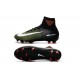New High-Top Nike Mercurial Superfly V FG Boots Black White Purple