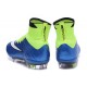 Cristiano Ronaldo Nike Mercurial Superfly 4 FG Soccer Boots Blue White Volt