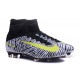 New High-Top Nike Mercurial Superfly V FG Boots White Black Volt