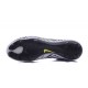 New High-Top Nike Mercurial Superfly V FG Boots White Black Volt