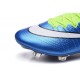 Cristiano Ronaldo Nike Mercurial Superfly 4 FG Soccer Boots Blue White Volt