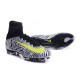 New High-Top Nike Mercurial Superfly V FG Boots White Black Volt