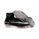 New High-Top Nike Mercurial Superfly V FG Boots Black Silver