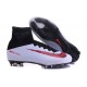 New High-Top Nike Mercurial Superfly V FG Boots White Red