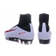 New High-Top Nike Mercurial Superfly V FG Boots White Red