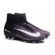 New High-Top Nike Mercurial Superfly V FG Boots Black Pink White