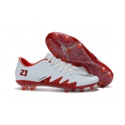 New Nike Hypervenom Phinish Neymar x Jordan Football Boots White Red