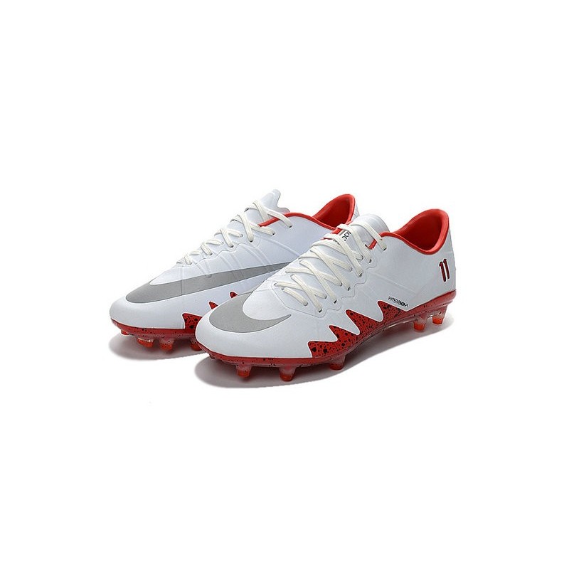 luft kompleksitet heroin New Nike Hypervenom Phinish Neymar x Jordan Football Boots White Red