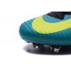 Nike Mercurial Superfly 5 FG News Football Cleats Blue Yellow