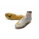 New Nike Hypervenom Phantom II Neymar x Jordan NJR FG White Gold