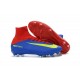 Nike Mercurial Superfly 5 FG News Football Cleats Blue Red Yellow