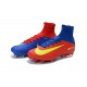 Nike Mercurial Superfly 5 FG News Football Cleats Blue Red Yellow