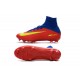 Nike Mercurial Superfly 5 FG News Football Cleats Blue Red Yellow