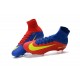 Nike Mercurial Superfly 5 FG News Football Cleats Blue Red Yellow
