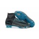Nike Mercurial Superfly V FG Firm Ground Soccer Shoes Grey Blue Black