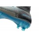 Nike Mercurial Superfly V FG Firm Ground Soccer Shoes Grey Blue Black