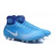 Nike Magista Obra 2 FG High Top Football Cleat Blue