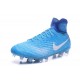 Nike Magista Obra 2 FG High Top Football Cleat Blue