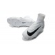 Nike Mercurial Superfly V FG Firm Ground Soccer Shoes White Black