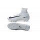 Nike Mercurial Superfly V FG Firm Ground Soccer Shoes White Black