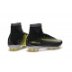 Nike Mercurial Superfly V FG Firm Ground Soccer Shoes Black Yellow