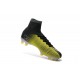 Nike Mercurial Superfly V FG Firm Ground Soccer Shoes Black Yellow