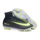Nike Mercurial Superfly V CR7 FG Firm Ground Soccer Shoes Green Volt Black