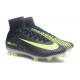 Nike Mercurial Superfly V CR7 FG Firm Ground Soccer Shoes Green Volt Black
