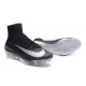 Nike Mercurial Superfly V FG Firm Ground Soccer Shoes Black Silver