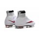 New Nike Mercurial Superfly CR7 FG Firm Ground Cleats White Red