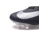Nike Mercurial Superfly V FG Firm Ground Soccer Shoes Black Silver