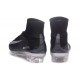 Nike Mercurial Superfly V FG Firm Ground Soccer Shoes Black Silver