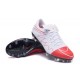 Wayne Rooney Nike Hypervenom Phinish FG Firm Ground Soccer Cleats White Red