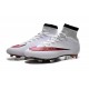 New Nike Mercurial Superfly CR7 FG Firm Ground Cleats White Red