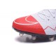 Wayne Rooney Nike Hypervenom Phinish FG Firm Ground Soccer Cleats White Red