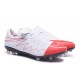 Wayne Rooney Nike Hypervenom Phinish FG Firm Ground Soccer Cleats White Red