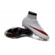 New Nike Mercurial Superfly CR7 FG Firm Ground Cleats White Red