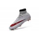 New Nike Mercurial Superfly CR7 FG Firm Ground Cleats White Red