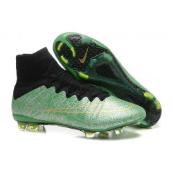 New Nike Mercurial Superfly CR7 FG Firm Ground Cleats Green Black