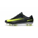 New 2017 Nike Mercurial Vapor XI CR7 ACC FG Soccer Boot Black Yellow