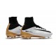 News Nike Mercurial Superfly V FG Boots White Gold Black
