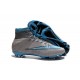 New Nike Mercurial Superfly CR7 FG Firm Ground Cleats Grey Blue