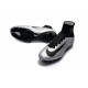 News Nike Mercurial Superfly V FG Soccerl Boots Silver Black