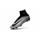 News Nike Mercurial Superfly V FG Soccerl Boots Silver Black