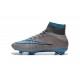 New Nike Mercurial Superfly CR7 FG Firm Ground Cleats Grey Blue