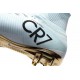 Nike Mercurial Superfly V CR7 Vitórias FG Top Soccer Shoes White Golden