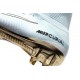 Nike Mercurial Superfly V CR7 Vitórias FG Top Soccer Shoes White Golden