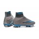 New Nike Mercurial Superfly CR7 FG Firm Ground Cleats Grey Blue