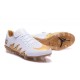 Nike Hypervenom Phinish FG Neymar X Jordan NJR White Golden Cleats