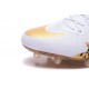 Nike Hypervenom Phinish FG Neymar X Jordan NJR White Golden Cleats